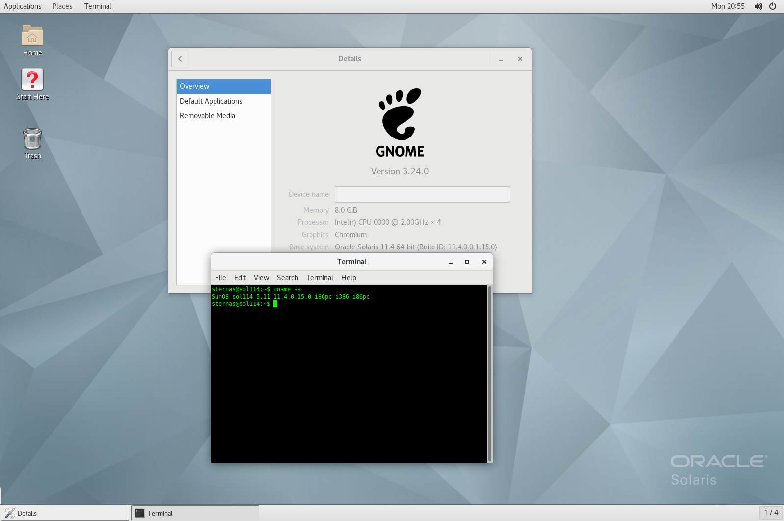 solaris os desktop